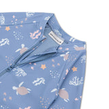 Swim Essentials Uzun Kollu Şortlu Mayo - Coral Bliss
