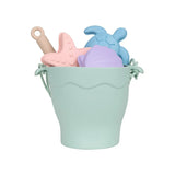 Swim Essentials Silikon Oyuncak Seti Kova / Kürek / 3 Adet Kalıp - Sea Animals