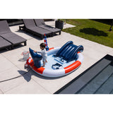 Swim Essentials Fıskiyeli ve Kaydıraklı Şişme Havuz - Red White Whale