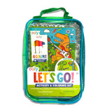 Ooly Let's Go! Taşınabilir Aktivite Boyama Seti - Robo Dinos