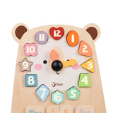 Classic World Ahşap Eğitici Saat