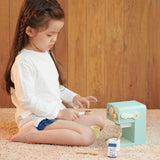 Classic World Ahşap Kahve Makinesi