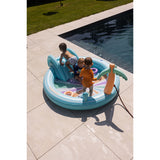 Swim Essentials Fıskiyeli ve Kaydıraklı Şişme Havuz - Rainbow