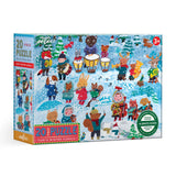 Eeboo 20 Parça Yapboz - Yumi's Winter Carols