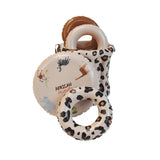 Swim Essentials Fıskiyeli ve Kaydıraklı Şişme Havuz - Beige Leopard