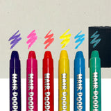 Ooly Hair Doodlers 6'lı Saç Boyama Kalemi