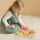 Classic World Ahşap Pizza Yapbozu