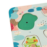 Classic World Ahşap Sesli Puzzle - Göl