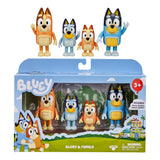 Bluey 4'lü Family Figür Seti