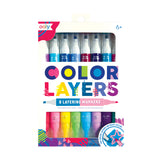 Ooly Color Layers Çift Uçlu 8’li Keçeli Kalem