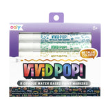 Ooly Vivid Pop! Su Bazlı 8’li Keçeli Kalem - Metalik