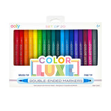 Ooly Color Luxe Çift Uçlu 20’li Keçeli Kalem
