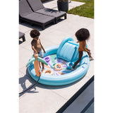Swim Essentials Fıskiyeli ve Kaydıraklı Şişme Havuz - Rainbow