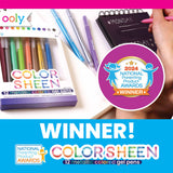 Ooly Color Sheen Jel Kalem 12’li Metalik Renkler