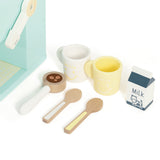 Classic World Ahşap Kahve Makinesi