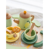 Classic World Ahşap Vintage Çay Seti