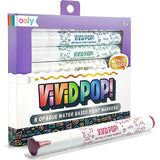 Ooly Vivid Pop! Su Bazlı 8’li Keçeli Kalem - Metalik