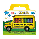 Ooly x Peanuts Snoopy School Seyahat Boyama Seti