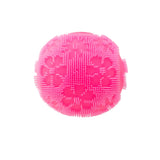 Needoh Fuzz Ball Flower Power Squish - Pembe