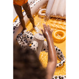 Swim Essentials Fıskiyeli ve Kaydıraklı Şişme Havuz - Beige Leopard