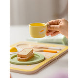 Classic World Ahşap Vintage Kahvaltı Seti