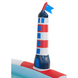 Swim Essentials Fıskiyeli ve Kaydıraklı Şişme Havuz - Red White Whale