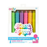 Ooly Heart Pops 6'lı Neon Highlighter