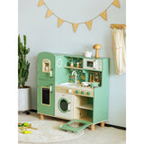 Classic World Ahşap Vintage Mutfak