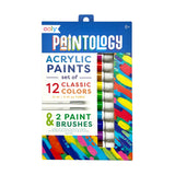 Ooly Paintology Akrilik 12’li Boya Seti - Klasik Renkler
