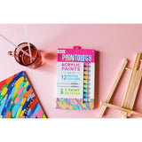 Ooly Paintology Akrilik 12’li Boya Seti - Pastel Renkler