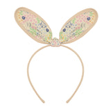 Mimi & Lula Floral Bunny Ears Taç