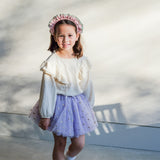 Mimi & Lula Stripe Ruffle Alice Taç