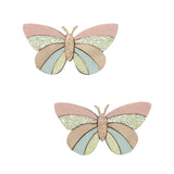 Mimi & Lula Stripe Butterfly 2’li Toka