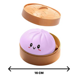 Squishy Rainbow Mystery Glitter Bun Dumpling Sürpriz Paket 16 cm