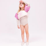 Swim Essentials Puddle Jumper Kolluklu Yüzme Yeleği - Pink Flower