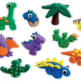 Floss & Rock Clay And Play Hava İle Kuruyan Kil Seti / Dino