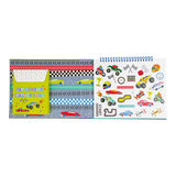 Floss & Rock Renk Değiştiren Sihirli Aktivite Kitabı / Cars