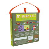 FLOSS & ROCK Stamper Ahşap Baskı Seti / Cars