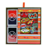 FLOSS & ROCK Stamper Ahşap Baskı Seti / Cars
