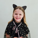 Mimi & Lula Spooky Glitter Cat Taç