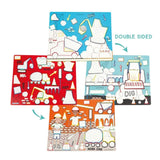 Renk Değiştiren Sulu Boyalı Oyun Mat / Construction