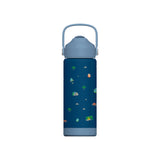 Kidsnjoy SipnJoy - FlipSip Çocuk Su Termosu | 550 ml -  Dino Roar