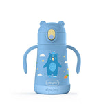 Kidsnjoy SipnJoy - SippyPals Çocuk Su Termosu | 360 ml -  Koyu Mavi