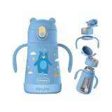Kidsnjoy SipnJoy - SippyPals Çocuk Su Termosu | 360 ml -  Koyu Mavi