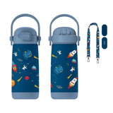 Kidsnjoy SipnJoy - SipSquad Plus Çocuk Su Termosu  | 480 ml - Star Explorer