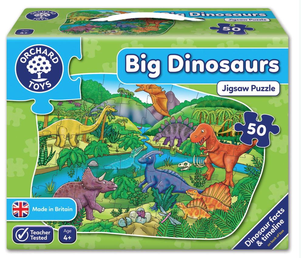 ORCHARD TOYS Orchard Toys Big Dinosaurs 4Yaş+