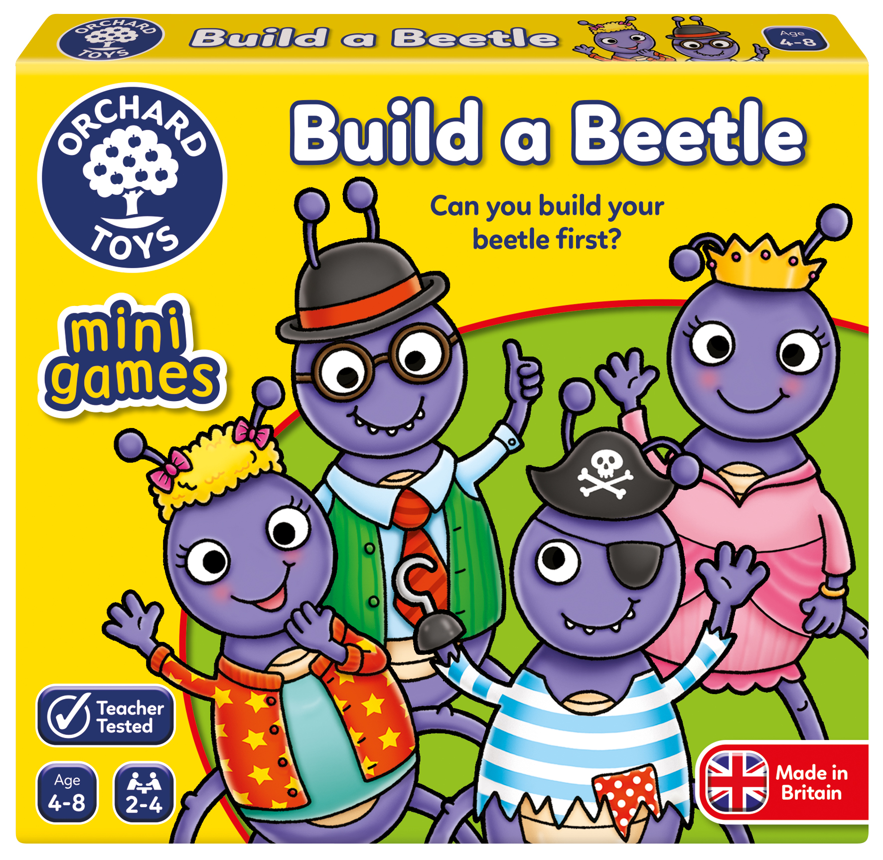  Orchard Toys Build a Beetle Kutu Oyunu 4-8 Yaş