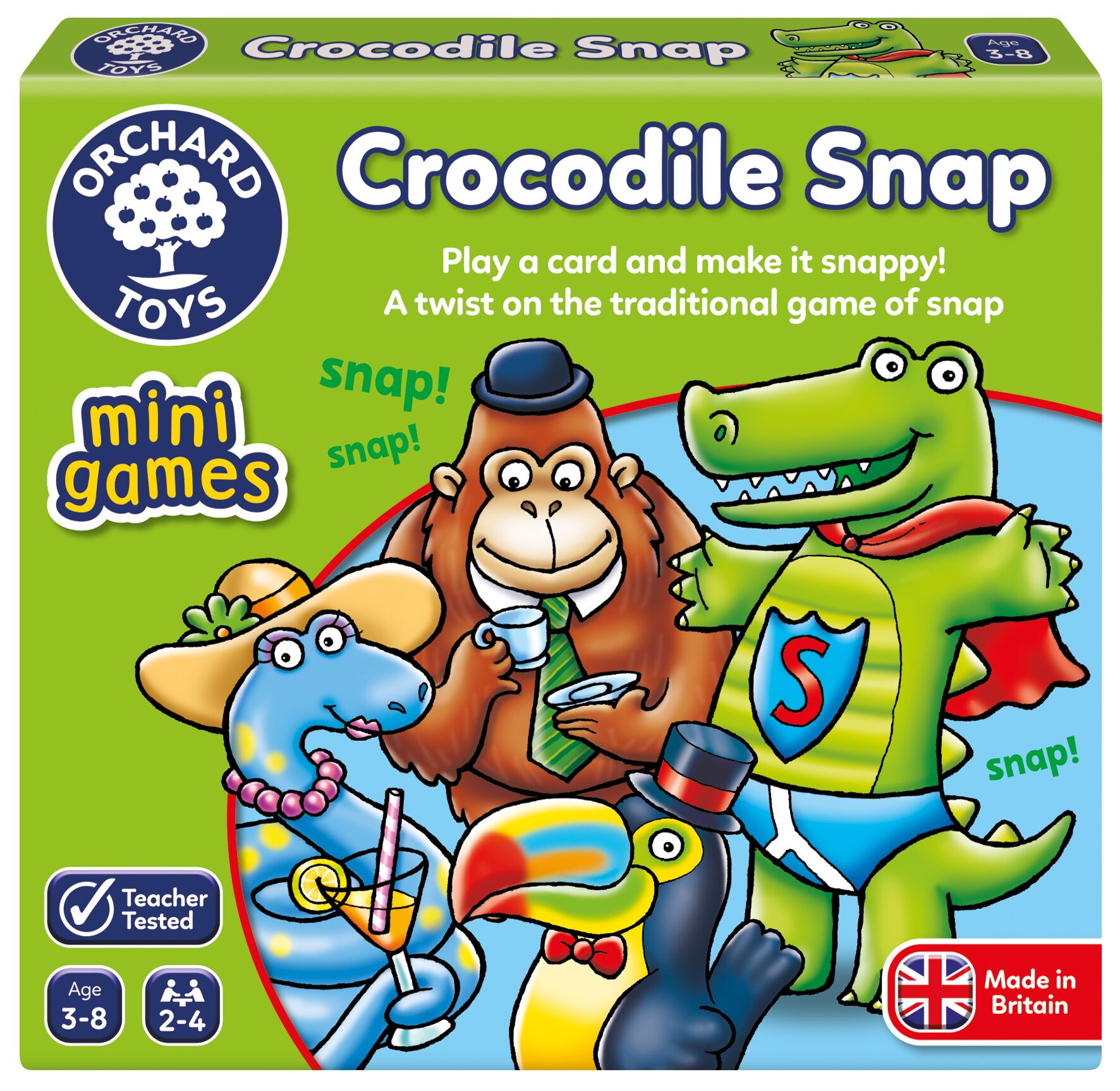  Orchard Toys Crocodile Snap 3-8 Yaş