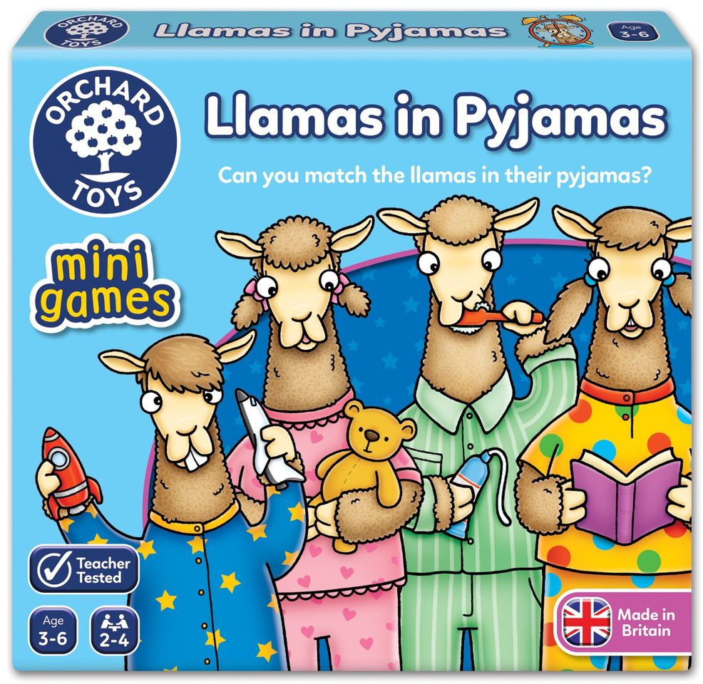 ORCHARD TOYS Orchard Toys Llamas in Pyjamas 3-6 Yaş