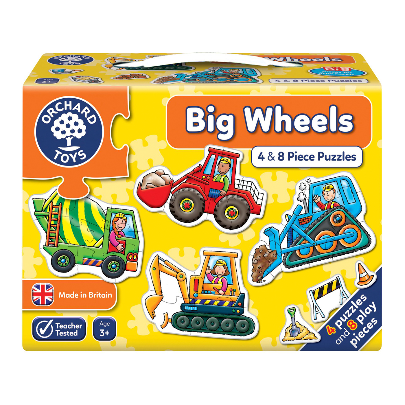 Orchard Toys Big Wheels 3Yaş+